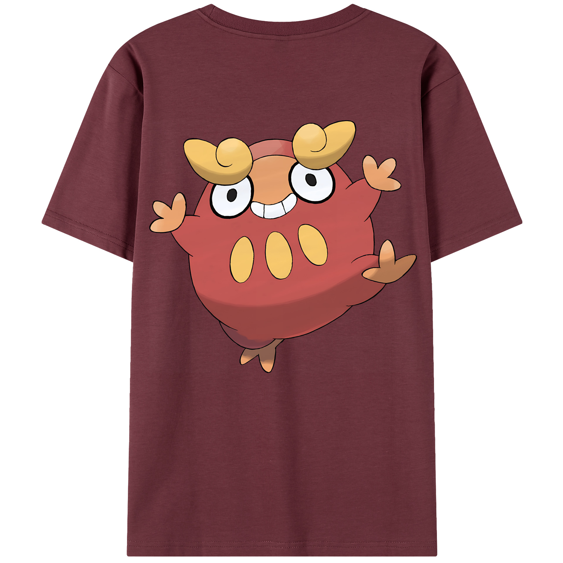 （画像用） ポケットモンスター Pokémon 綿100％半袖Tシャツ（背面プリント）